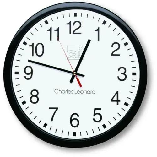 14-Inch Quartz Black and White Wall Clock - Tampa Home & Garden Store