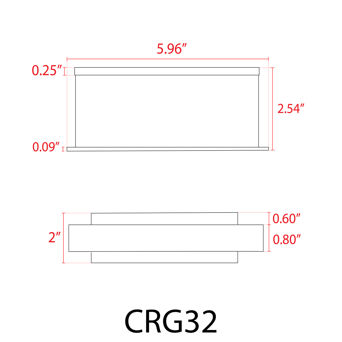Pozo de pavimento CRG32, luz resistente de aluminio fundido, 2 W, CA/CC, 12 V, COB
