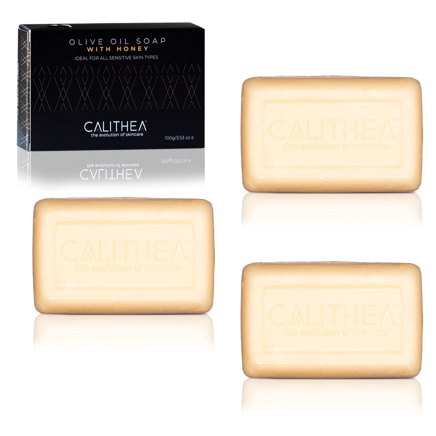 Natural Olive Oil Soap and Honey Cleanser
