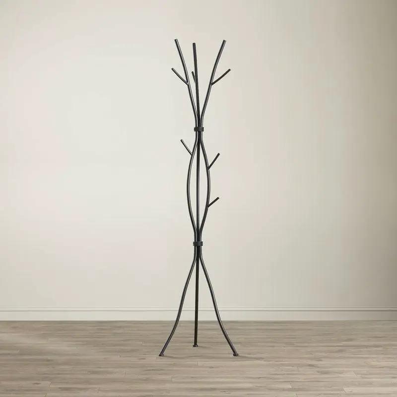 Metal Tree Branch Style Coat Rack with Multiple Hooks in Black - Tampa Home & Garden Store