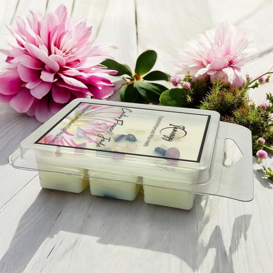 Cactus Flower and Jade Crystal-Enhanced Premium Coconut-Soy Wax Melts - Tampa Home & Garden Store