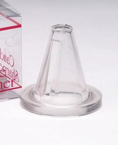 Candle sharpener for taper candles, clear acrylic compact tool, The Country Christmas Loft on Tampa Home & Garden Store