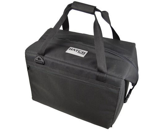 Hatch Canvas Series 48 Pack Cooler Heavy Duty in black with dual carry handles on Tampa Home & Garden Store