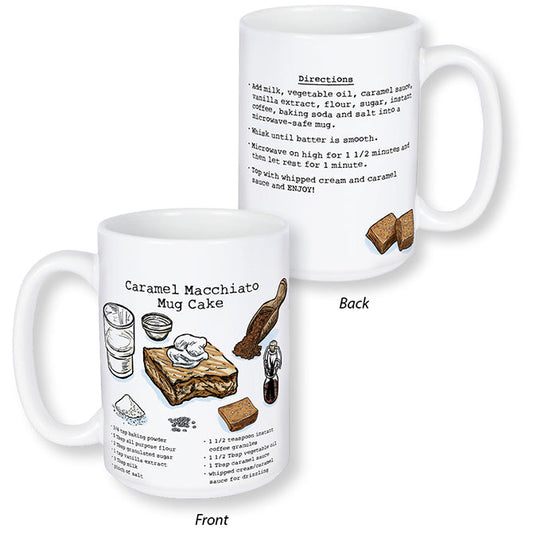 Caramel Macchiato Recipe Mug - Tampa Home & Garden Store