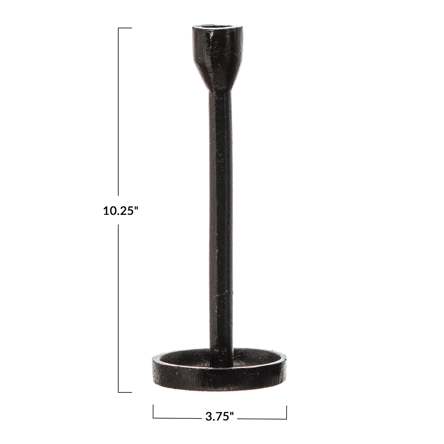 Cast Iron Taper Candle Holder - Tampa Home & Garden Store