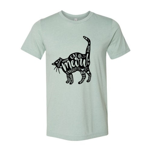 Cat And Words T-Shirt - Tampa Home & Garden Store