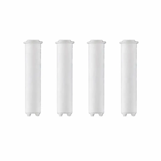 Handheld shower head replacement cartridges four white cylindrical units on Tampa Home & Garden Store