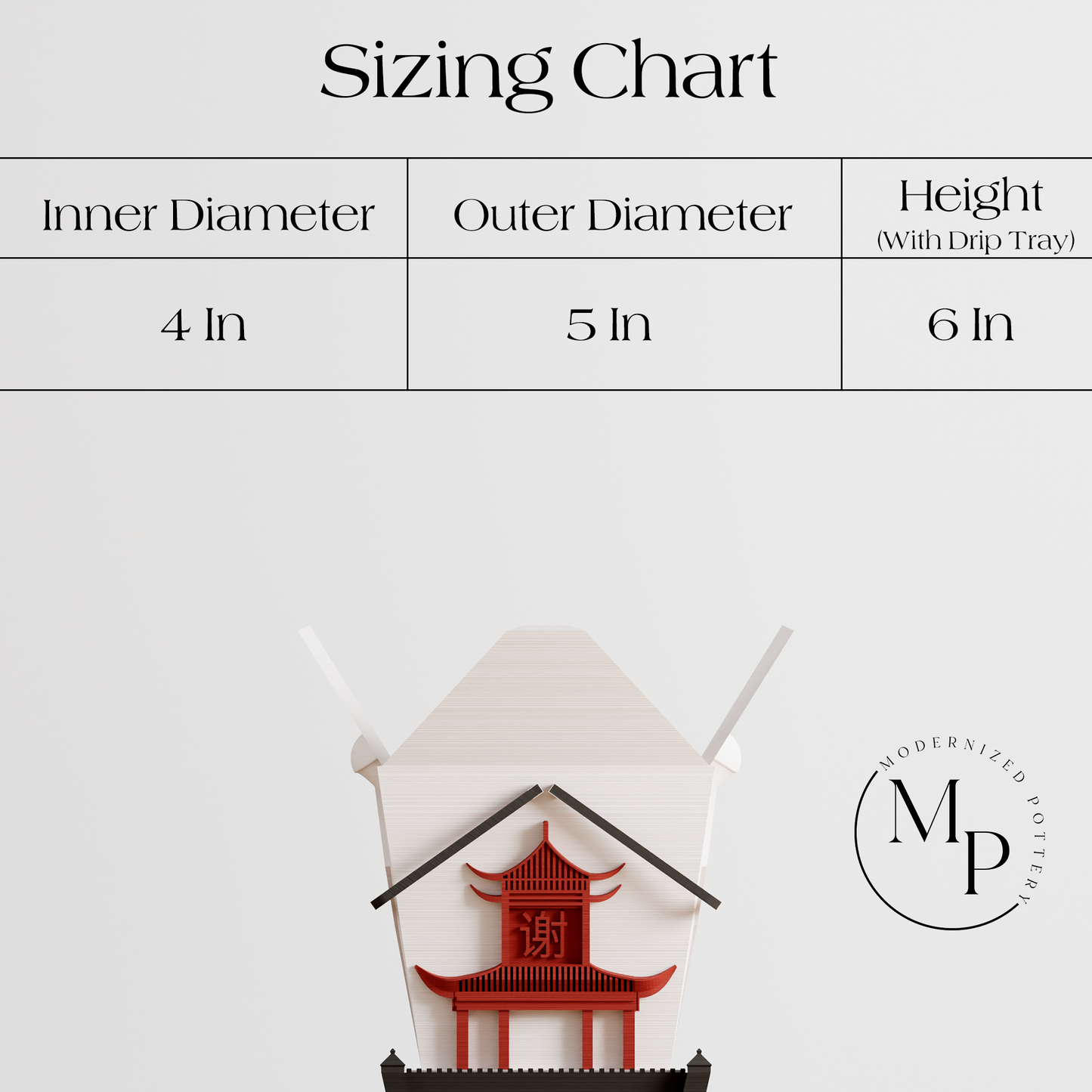 Chinese Takeout Planter - Tampa Home & Garden Store