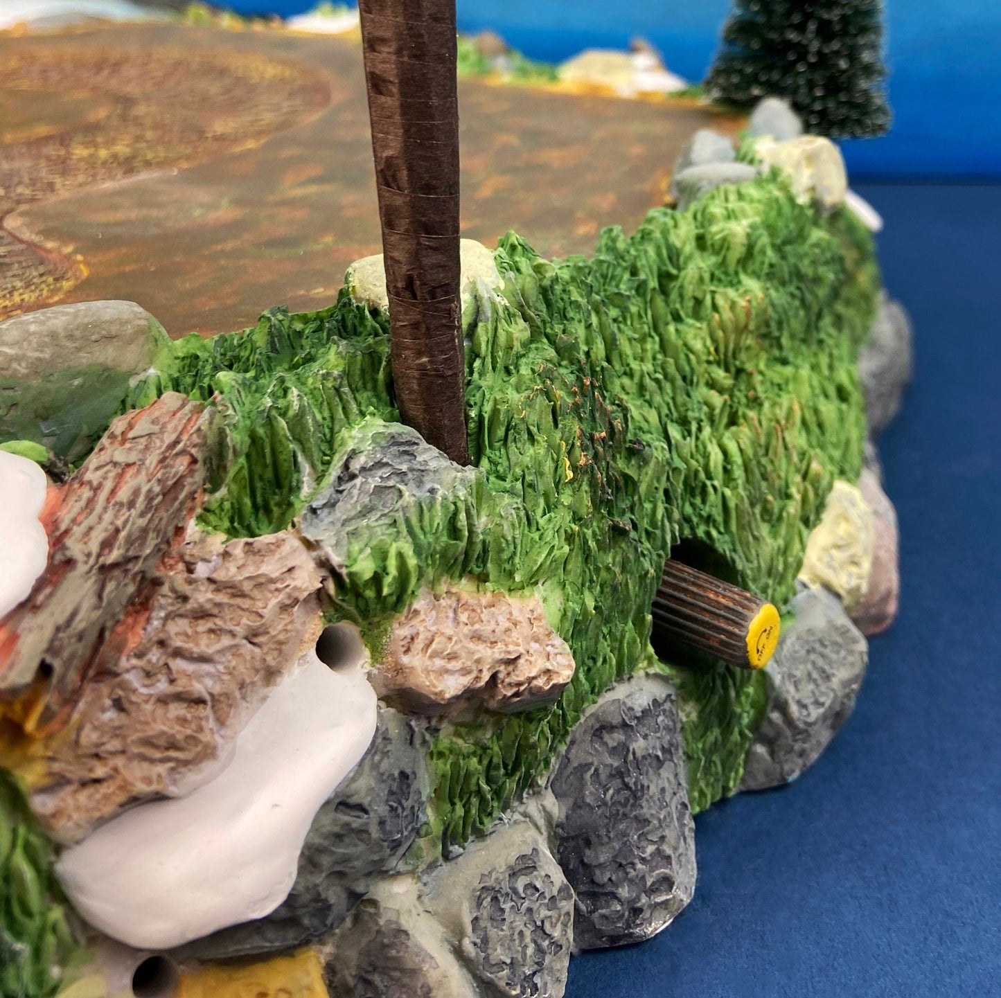Christmas Village Platform by Department 56. Sounds of the North Woods. Christmas Village Accessories: Platform, 2 Pines, and 2 Naked Trees - Tampa Home & Garden Store