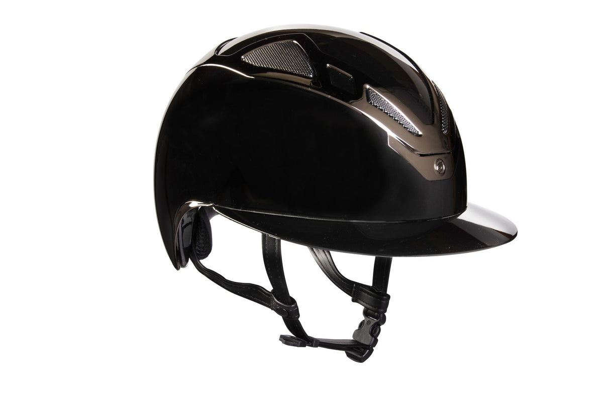 Suomy Apex and Glossy Black Riding Helmet
