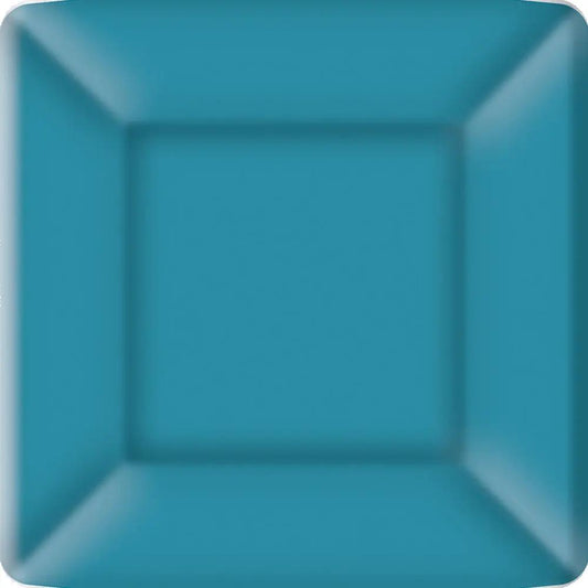 Classic Linen Ice Blue square paper plate for disposable tableware on Tampa Home & Garden Store