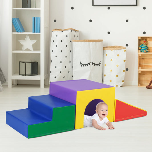 Climb and Crawl Foam Block Play Set for Infant Baby - Tampa Home & Garden Store