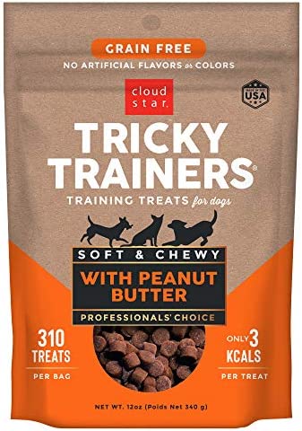 Cloud Star Tricky Trainers Chewy Treats - Grain Free Peanut Butter - Tampa Home & Garden Store