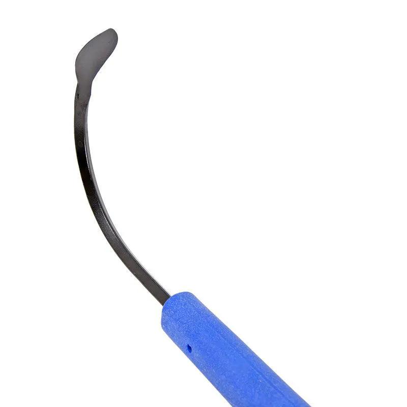CobraHead weeder and cultivator with curved black blade and blue handle by Grow Organic on Tampa Home & Garden Store