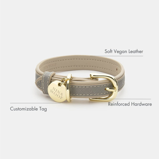 Collar - Vegan Leather - London - Tampa Home & Garden Store