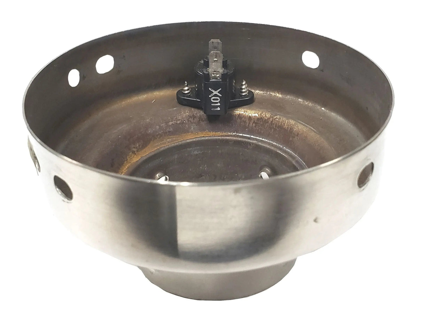 Control housing base Chrome replacement part for Fire Sense/Balkene Home patio heater on Tampa Home & Garden Store