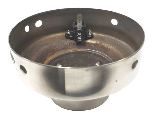 Control housing base Chrome replacement part for Fire Sense/Balkene Home patio heater on Tampa Home & Garden Store