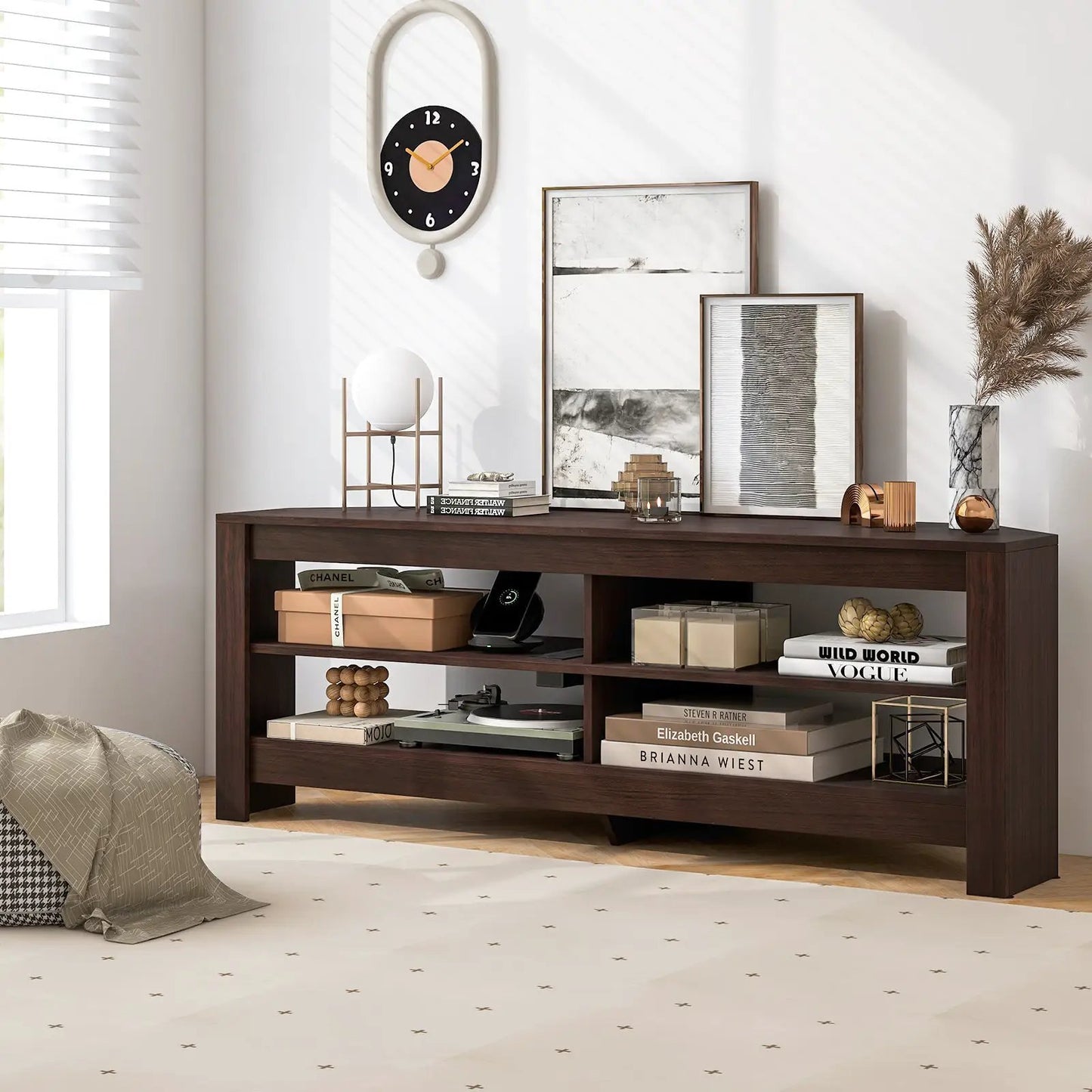 Twin Over Twin Bunk Bed with Metal Slats