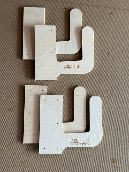 Cornhole Board Storage Rack – Shed Organizer & Tool Rack - Tampa Home & Garden Store