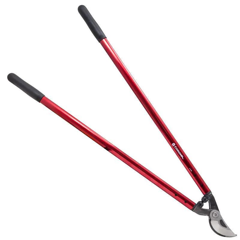 Corona Hi Performance Orchard Loppers, 36in with red aluminum handles and curved blade on Tampa Home & Garden Store