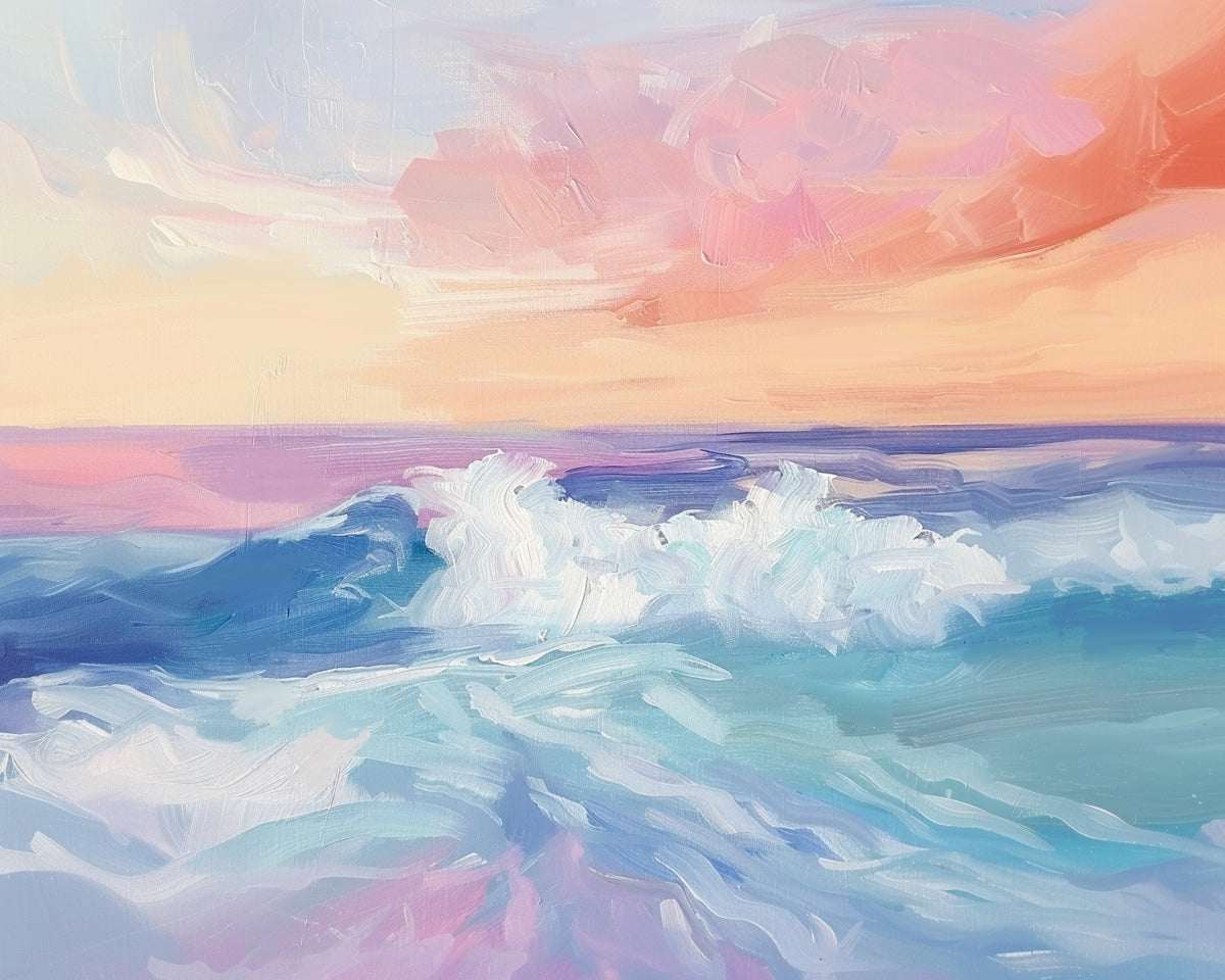 Cielo de algodón de azúcar – Impresión artística