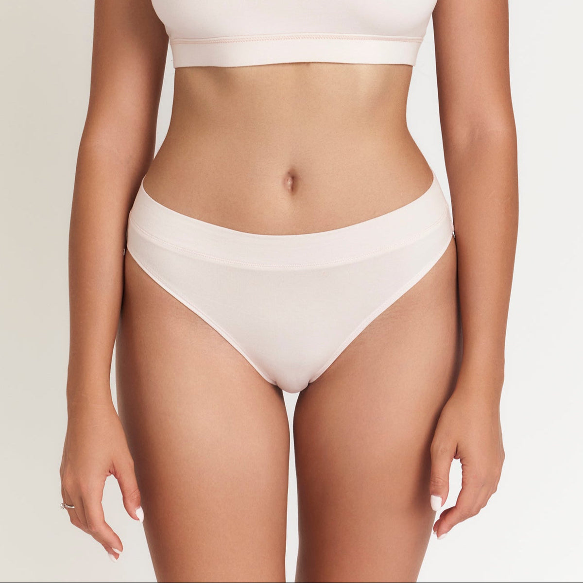 Mid-Rise hemp briefs by Net Positive in soft beige on Tampa Home & Garden Store