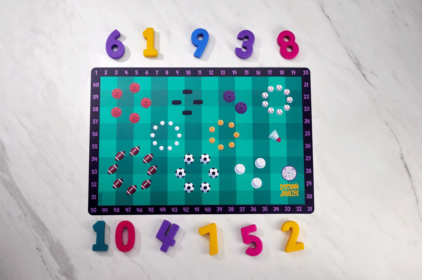 123 Find and Fit Puzzle for Babies and Toddlers