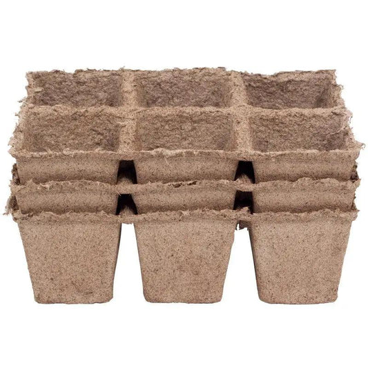 CowPots - 3" Square 6 Pack (Pack of 3) - Tampa Home & Garden Store