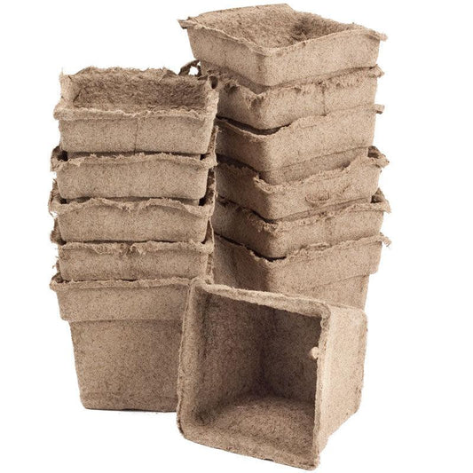 CowPots - 4" Square (Pack of 12) - Tampa Home & Garden Store