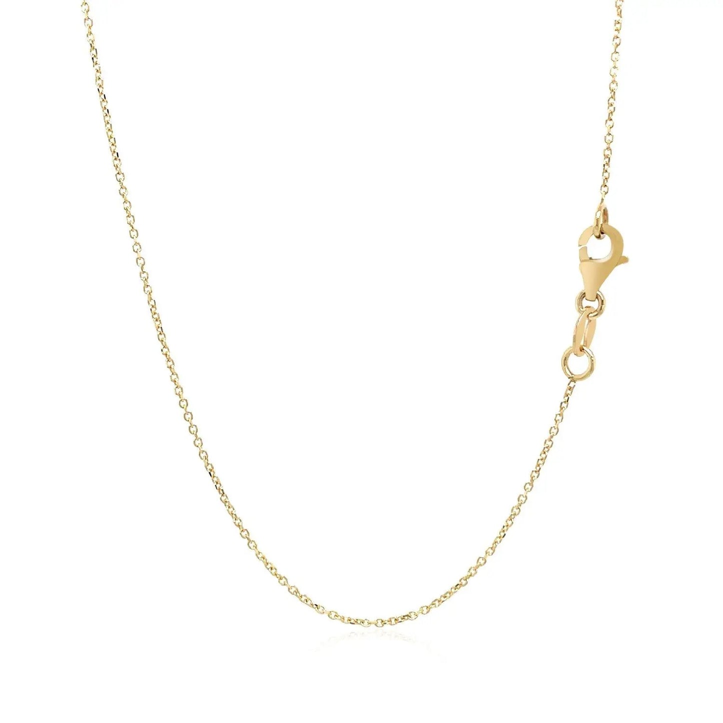 14K yellow gold interlocking rectangles necklace by Bids with lobster clasp on Tampa Home & Garden Store