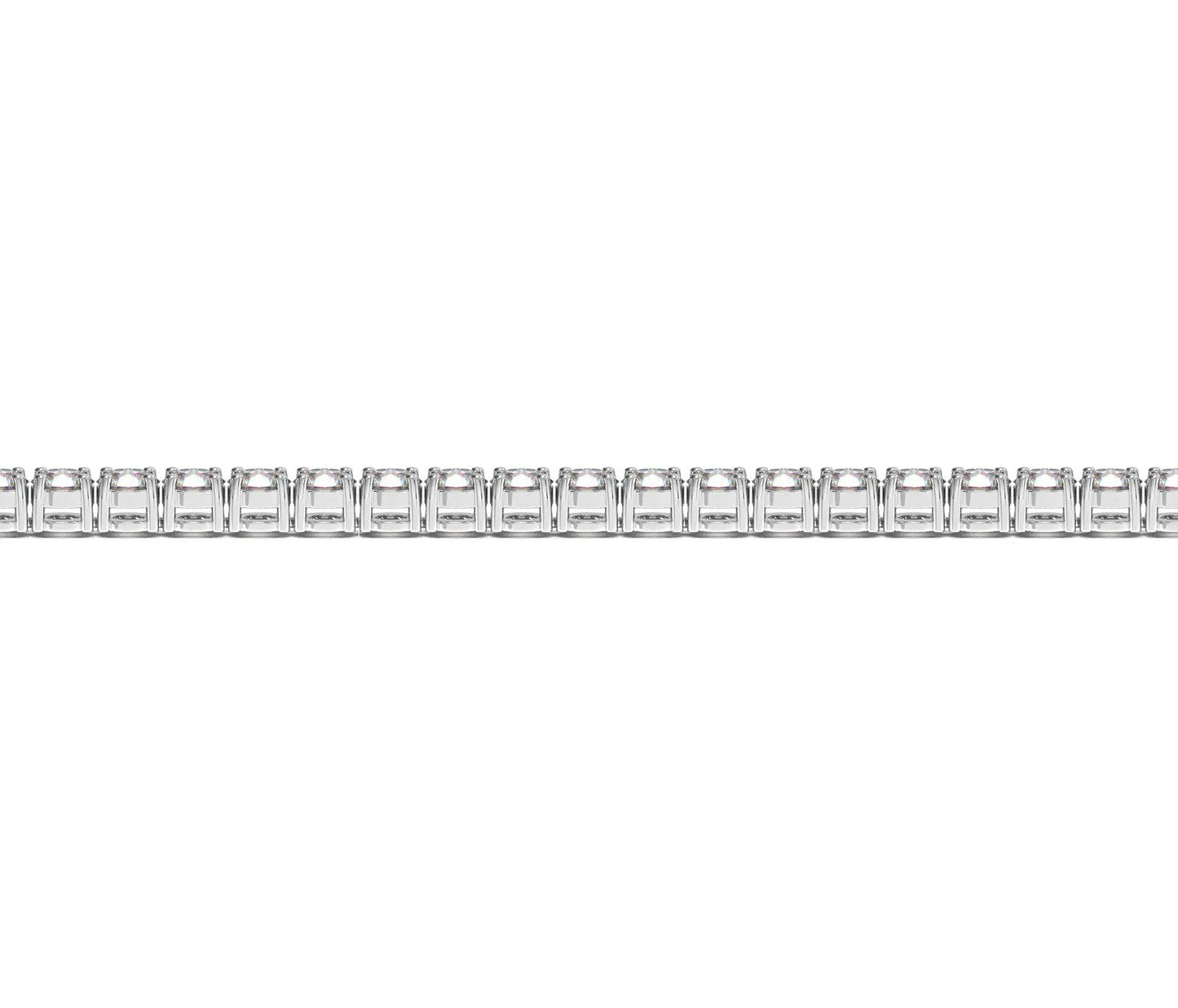 Lab grown round diamond tennis bracelet in 14K gold by Bids on Tampa Home & Garden Store