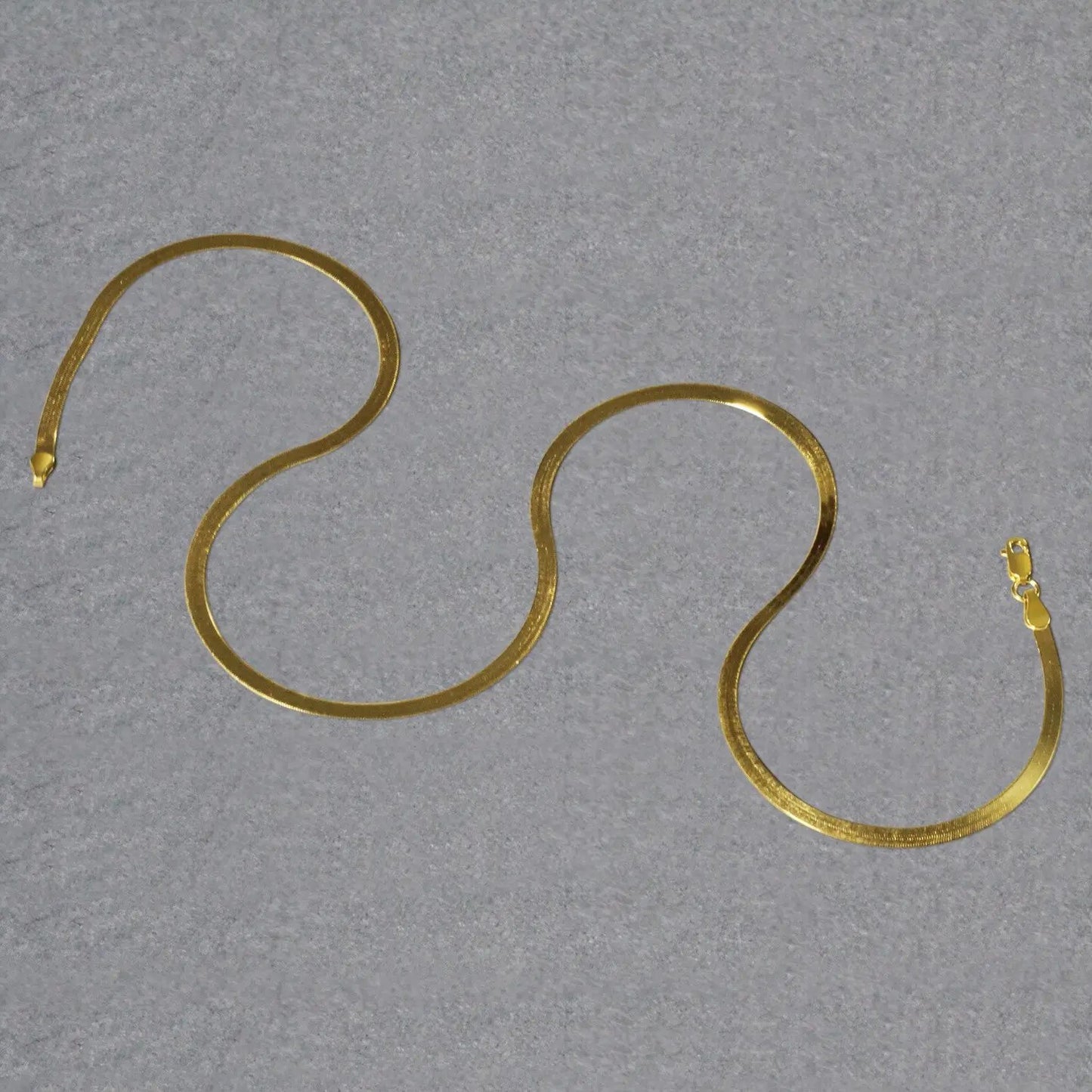 Imperial herringbone chain necklaces in 10k yellow gold, 2.8 mm by Bids.com on Tampa Home & Garden Store