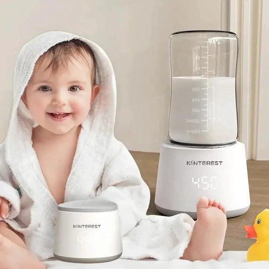 Constant Temperature Milk Warmer, white outdoor electric bottle warmer with milk jar, KINTEREST on Tampa Home & Garden Store