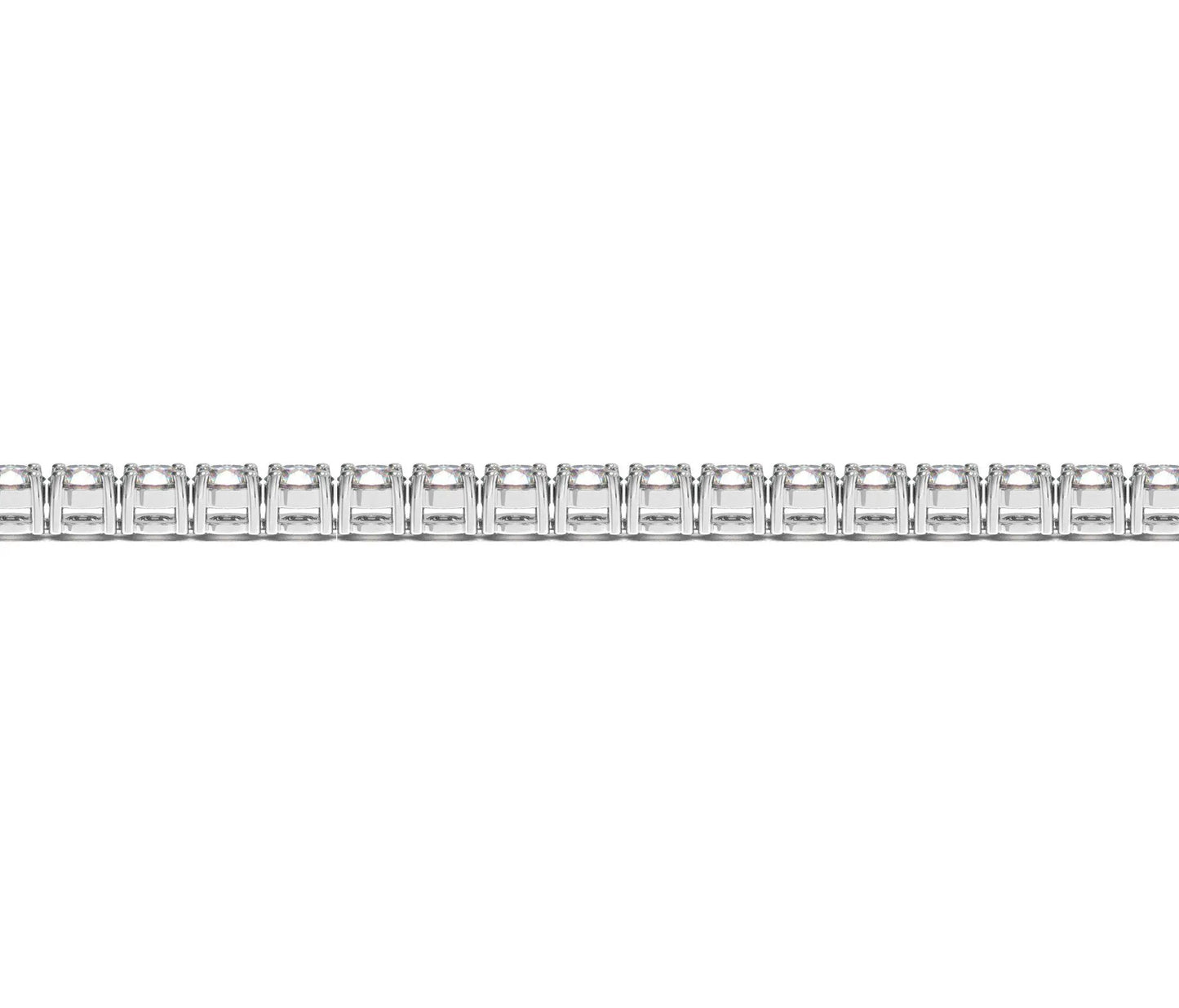 Lab Grown Diamond Tennis Bracelet in 14K White Gold by Bids on Tampa Home & Garden Store