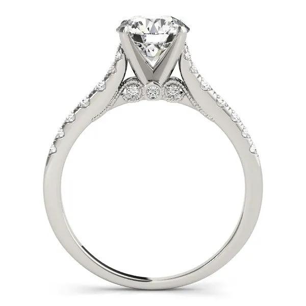 14k white gold diamond engagement ring with single row band, 1 3/4 cttw, Bids.com on Tampa Home & Garden Store