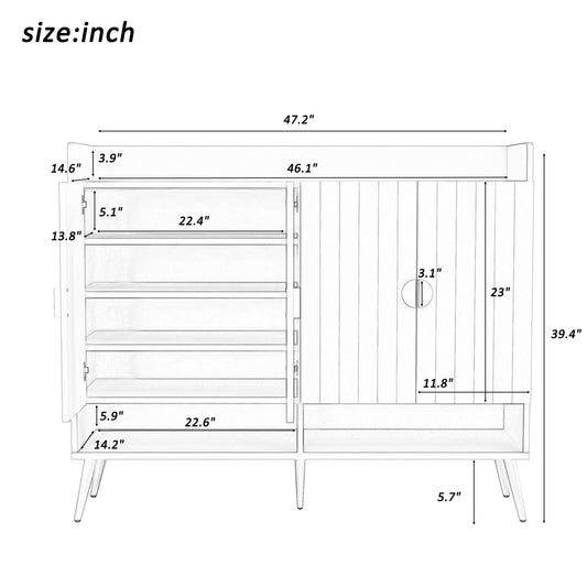 U Can 11-Tier Shoe Cabinet blueprint with doors VIP Digital Presence on Tampa Home & Garden Store
