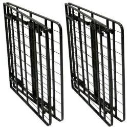 Queen-size Steel Folding Metal Platform Bed Frame - Tampa Home & Garden Store