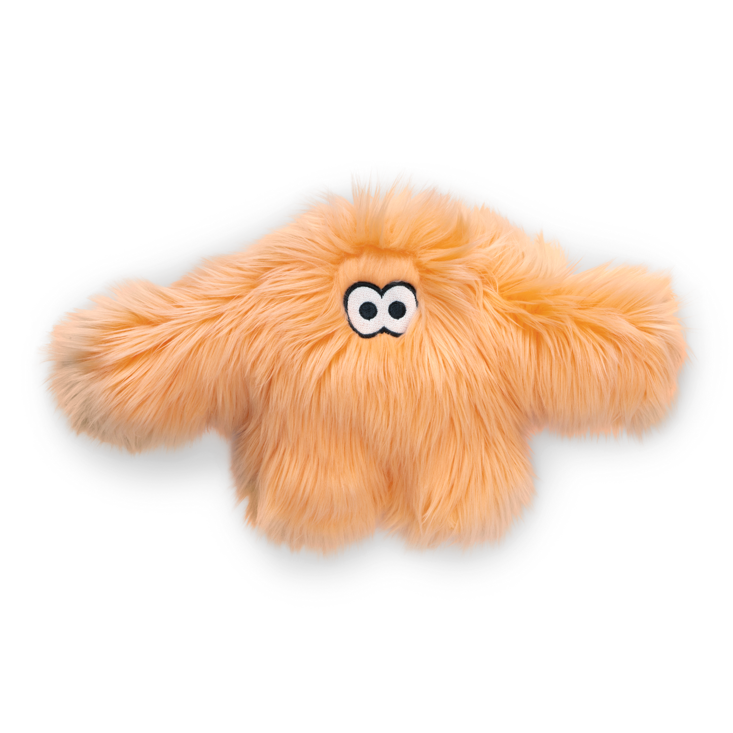 Signe plush dog toy West Paw orange fluffy fur, soft textured plush material on Tampa Home & Garden Store