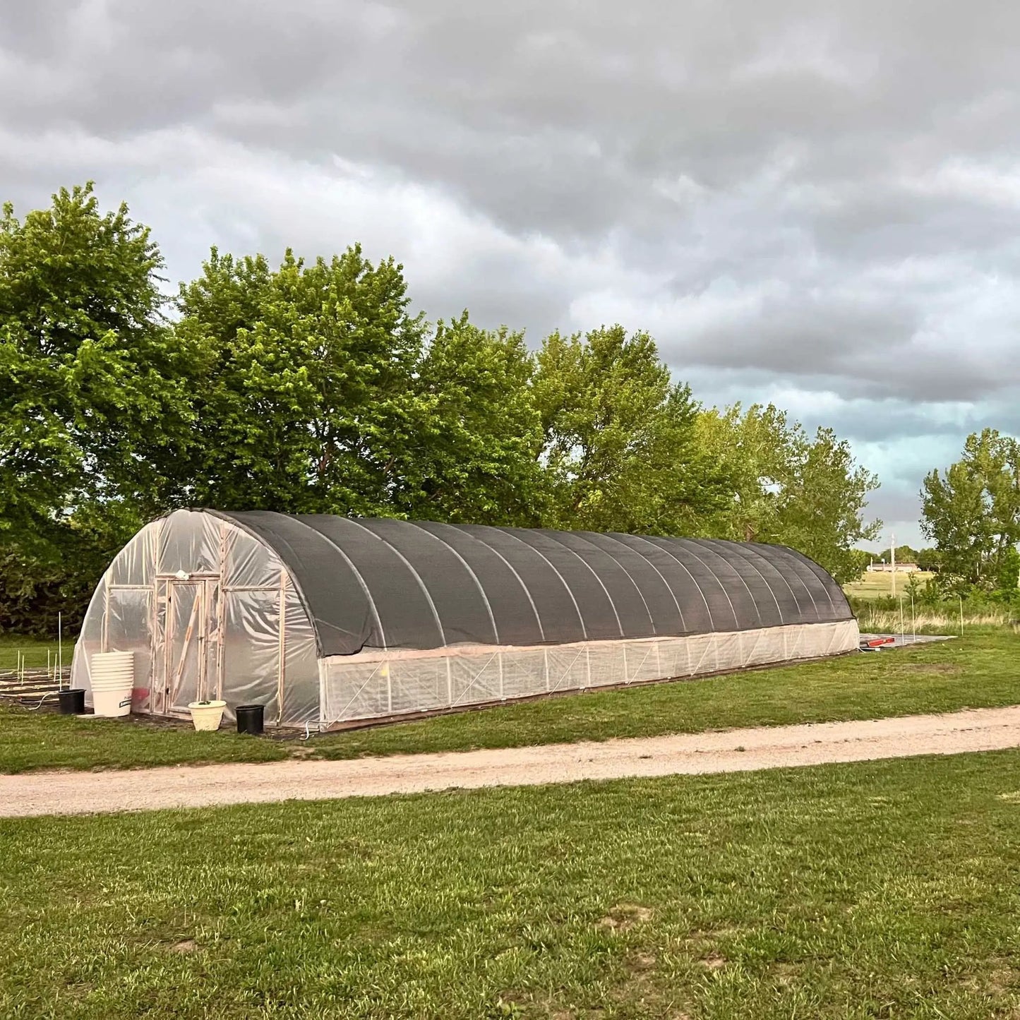 DIY Greenhouse Kit - 20 ft Wide Hoop House - Tampa Home & Garden Store