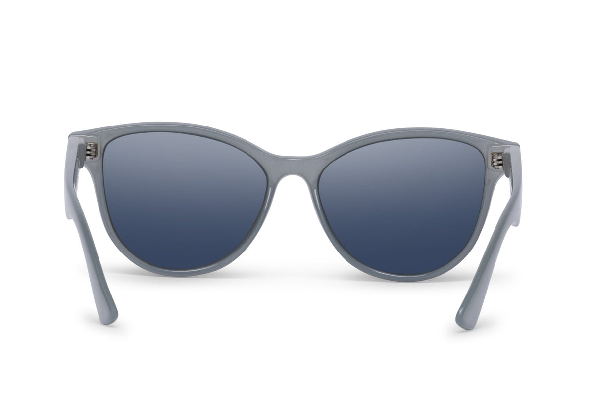 Sunglasses Mia Sage Translucent Gloss by Skeleton Optics, gray frame, dark lenses on Tampa Home & Garden Store