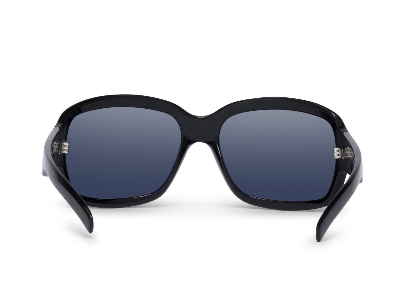 Serena Gloss Black sunglasses by Skeleton Optics with black glossy frame and dark lenses on Tampa Home & Garden Store