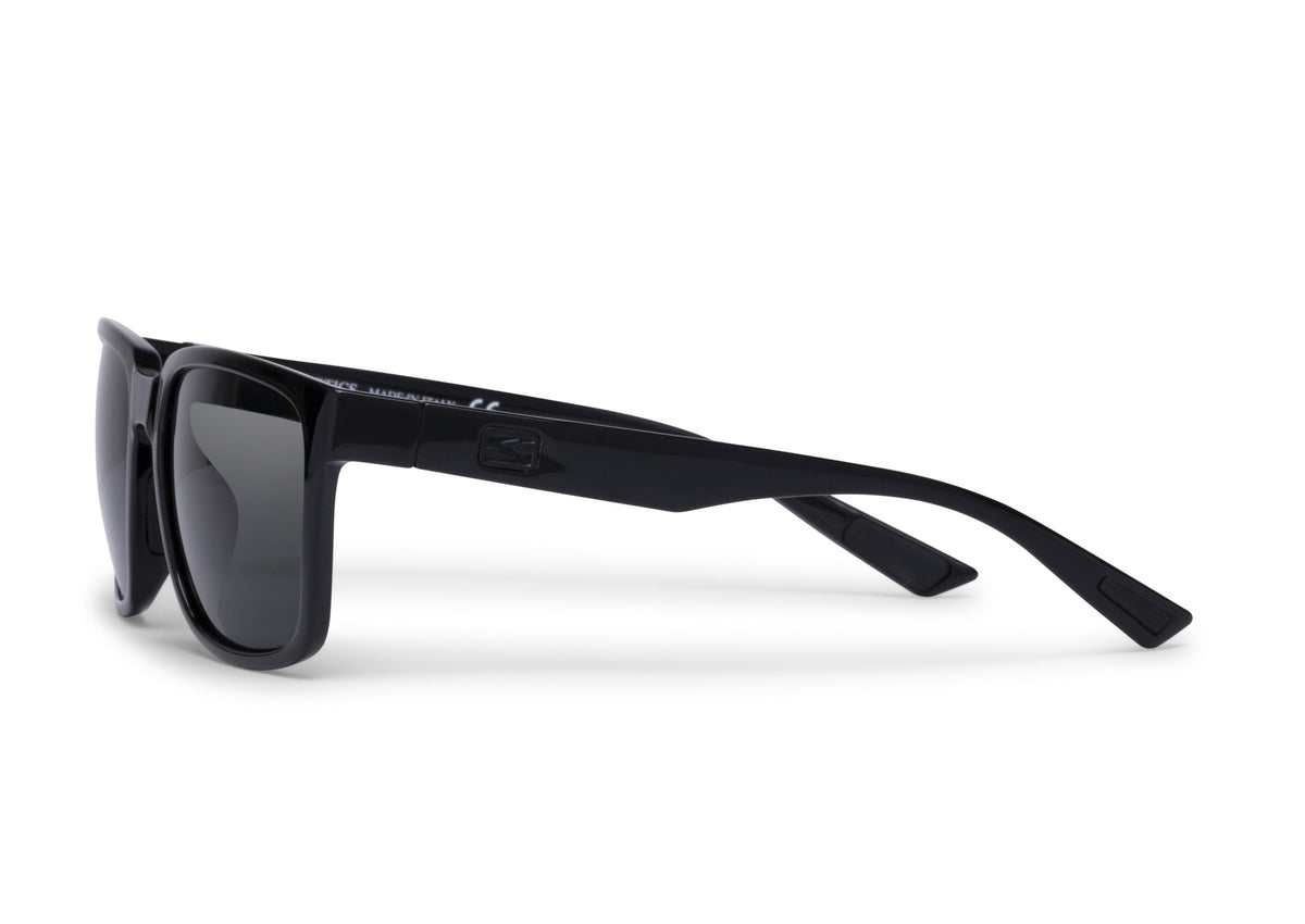 Lindsey Gloss Black sunglasses Skeleton Optics glossy black frames on Tampa Home & Garden Store