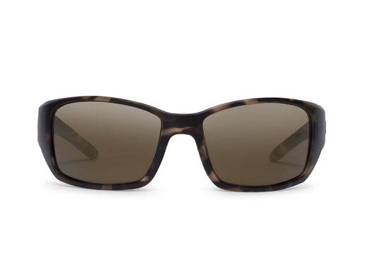 Flo Cheetah Matte sunglasses tortoiseshell matte frame by Skeleton Optics on Tampa Home & Garden Store