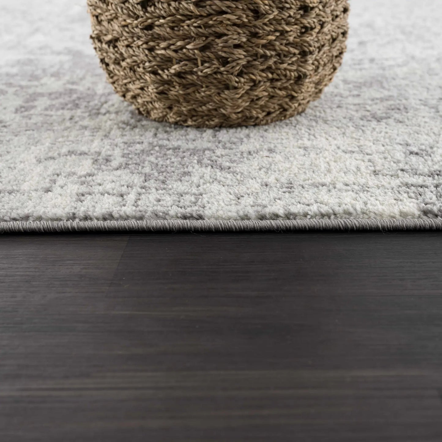 Rachel Area Rug by Boutique Rugs, soft gray textured pile on Tampa Home & Garden Store