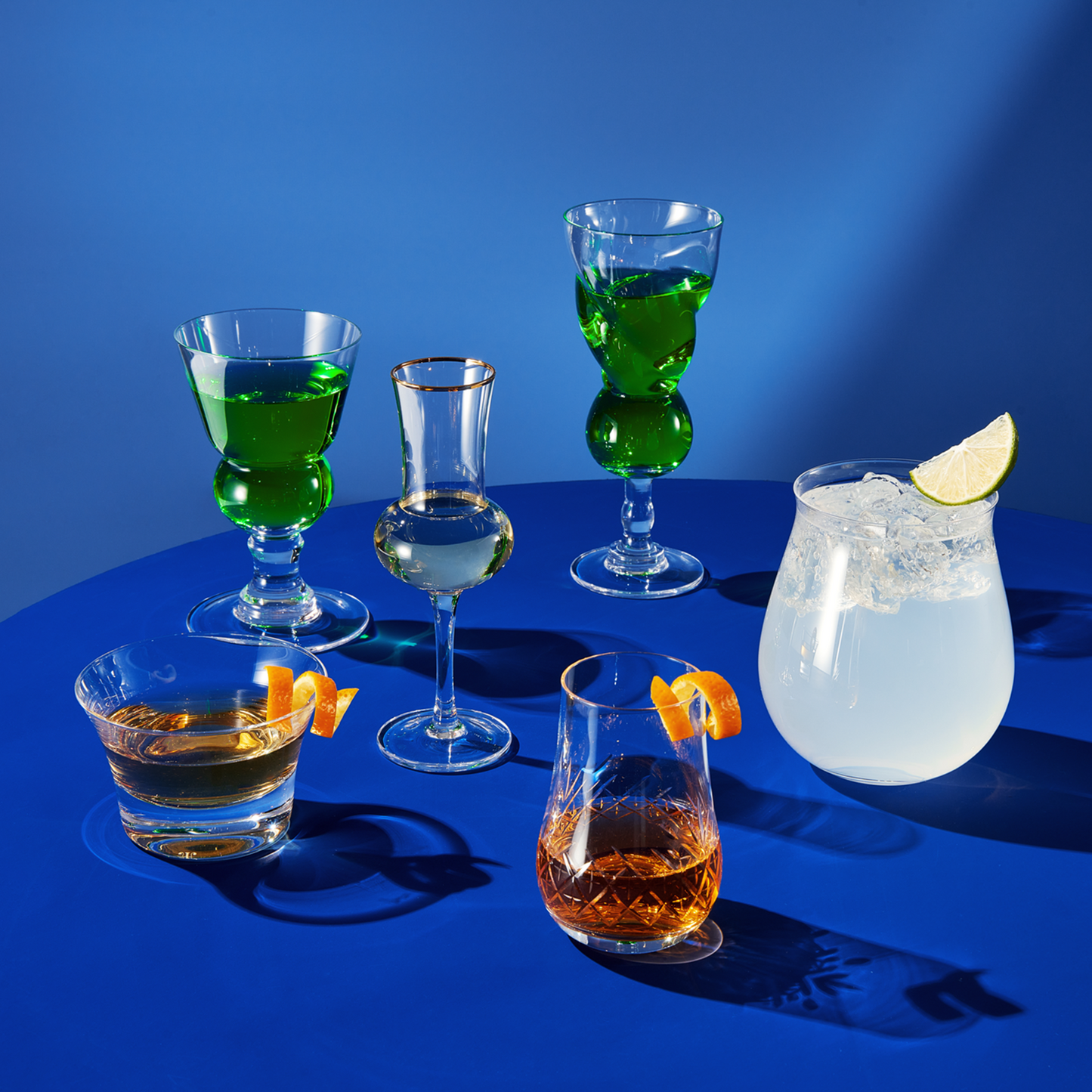 Set of Two Specialty Brandy Cocktail Glasses