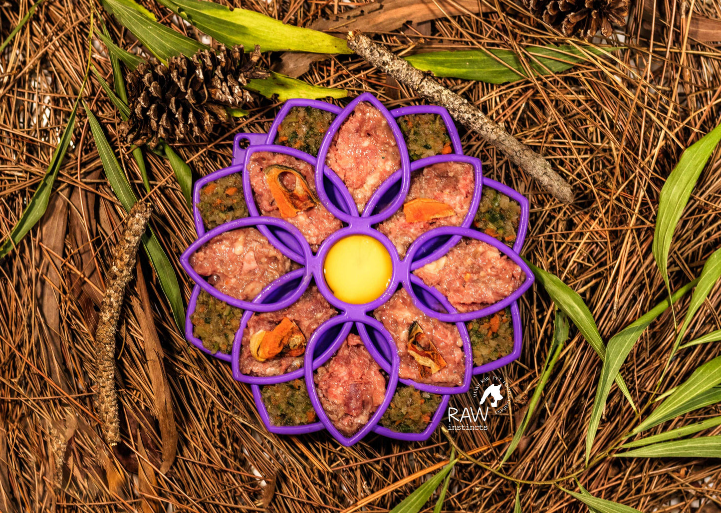 Mezcla de comida cruda PMR de pato para gatos y perros — Pato Pekín de corral | Raw Instincts Florida