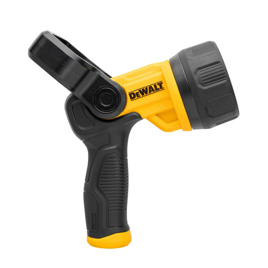 DEWALT heavy-duty hydro cannon nozzle, yellow and black, multi-pattern spray nozzle DXWN3287 on Tampa Home & Garden Store