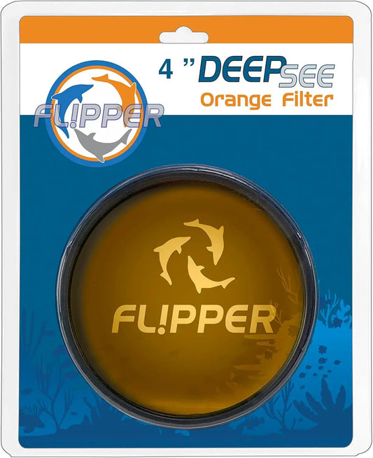 DeepSee Viewer 4-inch Orange Filter for aquarium by Flipper Aquarium Products on Tampa Home & Garden Store