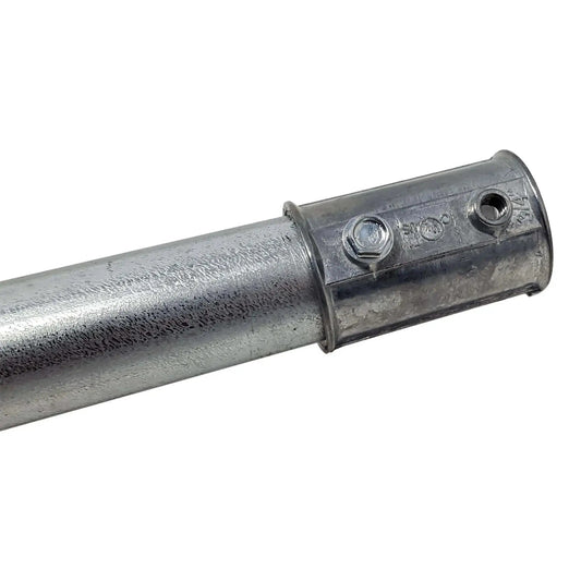 Die Cast EMT coupling for 3/4 inch conduit, galvanized metal with screws on Tampa Home & Garden Store