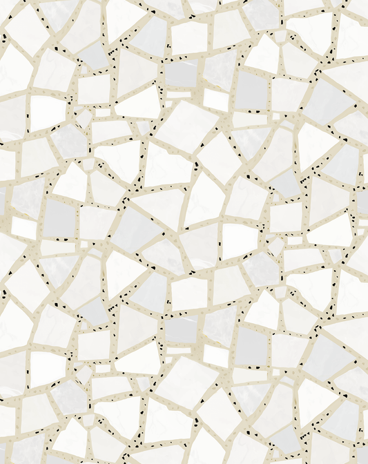 Dolce Terrazzo Wallpaper, tan - Tampa Home & Garden Store